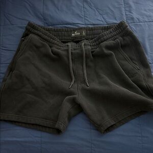 Hollister Men's Black Athletic Shorts